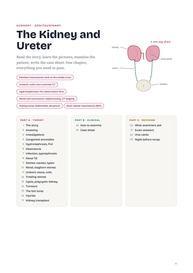 The Kidney and Ureter, page 1: First page